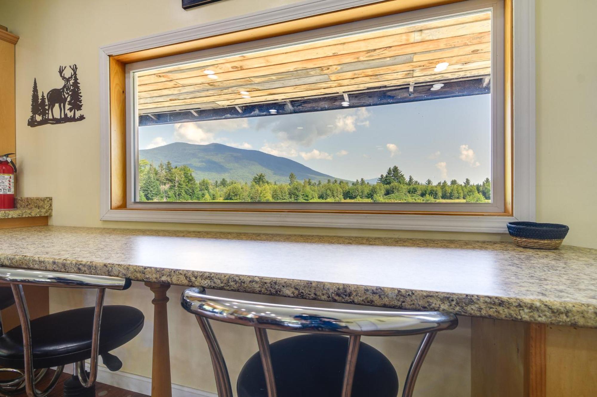 Mountain-View Maine Cabin Ski, Hike And Bike! New Portland Exterior foto